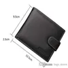 Fashion Short Wallet Men Genuine Leather Purse Hasp Classic Mens Wallets o18 Designer Purses High-quality for Male241S