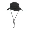 Berets Men Garden Wide Brim Neck Flap Cover Hiking Cap Sun Hat Bucket