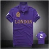 Męskie koszulki luksusowe designerskie koszulki T-shirty Soszki Mężczyzn Mężczyzn T-shirt z krótkim rękawem London New York Chicago P Shopshi Hhigh Q Dhj0c