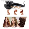 Curlers rakare vaktar hår rotat keramisk auto ledd display temperatur proffs curler styling verktyg elektrisk curling t231216
