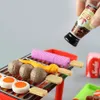 Keukens spelen eten baby doen alsof spelen keuken kinderen speelgoed simulatie barbecue kookgerei koken voedsel rollen spelen educatief geschenk speelgoed voor meisjes kinderen 231216