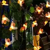 Bee String Lights 20 50 LED LED في الهواء الطلق ، LEDS Solar Power Strings Garden Garden Patio Fence Gazebo Summer Decorations 2279V