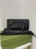 حقيبة مصممة للنساء رجال Zadig Voltaire Pochette Rock أرجوحة أجنحة سلسلة جناح الكتف محفظة Luxurys حقيبة يد حقيقية حقيبة جلد القابض