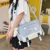 Evening Bags Korean Fashion Casual Big Bag Student School for Teenage Girls Messenger Shoulder Crossbody 231216