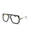 새로운 패션 디자인 스퀘어 프레임 레트로 광학 안경 662 단순하고 인기있는 스타일 독일어 남성 최고 품질 안경 투명 LEN218Z