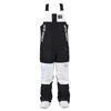 Cykelmössor masker onepiece skidbyxa för kvinnor och män vintervattentät vindtät termiska andningsbara par skidåkning snowboard jumpsuit 231215