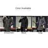 Men's Down Parkas Men Outdoor Casual Fashion Solid Color Slim Hooded Zip Long Thick Warm Coat Long Simple Down Cotton Padded Male Windproof Coats 231215