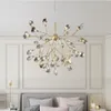 LED Moderne vuurvlieg Kroonluchter licht stijlvolle boomtak kroonluchter lamp decoratieve plafond kroonluchters hangende Led Lighting270D