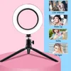 Accessoires Selfie Ring Lamp Led Ring Live Lights with Tripod Ring voor selfie telefoon videoshotfotografie verlichting voor YouTube -telefoonhouder