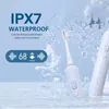 Brosse à dents Nandme NX7000 Brosse à dents électrique sonique intelligente Ultrason IPX7 Brosse à dents rechargeable 5 Mode Smart Time Whitener Brosse à dents 231215