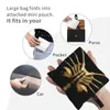 Sacos de compras Reutilizáveis Face Hugger Bag para mantimentos Dobrável Facehugger Alien Xenomorph Mercearia Lavável Grande Tote