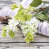 4 pezzi / lotto fiori lilla artificiali bellissimi fiori di seta per la casa decorazione di nozze fai da te composizione floreale finta ghirlanda ghirlanda249x
