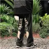 2023 American Retro High Love Printing Pants Y2K