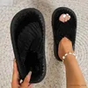 Slipper 2023 Winter Plush Cross Slippers New Women's Home Floor Plush Slippers inomhus Varma och anti -slip Solid Color Women's Slippers R231216