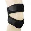 Kniebeschermers Hoge kwaliteit Dubbele Patella Ademend Flexibele Brace Strap Ondersteuning Pad Helpen Pijn Pijn Fitness Oefening Druk te verminderen