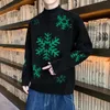 Chandails pour hommes mode tricots de style décontracté col rond épaissi pull à la mode Base thermique 231216