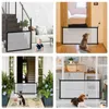 Other Protective Equipment Dog Gate Ingenious Mesh Fence For Indoor and Outdoor Safe Pet gate Safety Enclosure supplies baby safety 231216