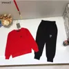 Luxus-Baby-Hoodie-Set für Kinder, Designer-Kleidung, Frühlings-Kinder-Urlaubs-Outfits, Größe 100–160, Herbst-Cartoon-Langarm-T-Shirt, Hosen, 5. Dezember