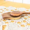 Dinnerware Sets Kitchen Wooden Crafts Spoon Rest Heat Resistant Ladle Holder