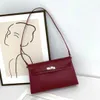 Designer Luxe Cellyker Bag onderarm kleine vierkante tas palmprint zacht lederen dameszak modieuze high-end enkele schouder crossbody stick bagfqin