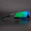 Eyewear Cycling Outdoor Sonnenbrille UV400 3 Objektive Sport Reitbrillen Fahrradbrille mit Gehäuse für Männer Frauen OO9465 # 9208 4334 polarisiert