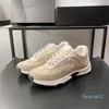 Freizeitschuhe Designer Running Fashion Channel Sneakers Damen Schnür-Sportschuh-Trainer Klassische Sneaker-Frau