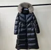 Monclair Jacket, Down Jacket, Women's Winter Warmth Parkas Fashion Hooded Top, Classic Designer Windbreaker Puff Real Raccoon