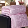 Comforters sätter NaturalMulberry Luxury Silk Comforter Däcke Handmade Twin Queen King Full Size Filt quilt Jacquard Bedding In Filler 231215