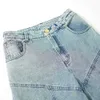 Jeans pour femmes haute édition Blumar * Patchwork assorti de Yi Mengling taille pour les filles de la rue avec pantalon à jambe droite56mx