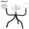 Accessoires Ulanzi MT52 Support de trépied flexible Octopus avec support à double bras Extension 1/4 Vis Support de chaussure froide pour smartphone caméra Vlog