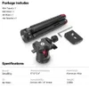 Tillbehör Smallrig Universal Tabletop Mini TripoD med Panoramic Ball Head Stativ för telefon Tripode för kamera DSLR: er justerbara 2664