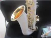 Saxophone Alto blanc de marque japonaise, instrument de musique e-flat A-992 avec étui, niveau professionnel