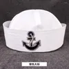 Berets Military Hats Women Men Sailors Captain Navi Hat Navy Marine Cap Kids Party Cosplay Festival For Children Marinero