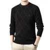 Herensweaters Herfst- en wintertrui Jeugd Gebreid Business Casual Wollen