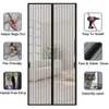 Other Home Textile No Punching Magnetic Screen Door Curtain Anti Mosquito Insect Fly Bug Automatic Closing Household Ventilation 231216