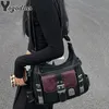 Torby wieczorowe Vintage wysokiej jakości skórzane ramię w PU torba Crossbody Crossbody Women Smesher Messenger Luksus Design To Stinka Bolsa 231216