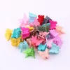 Hair Accessories Mini Hair Claws For Baby Clamps Colors Plastic Clips Butterfly Design Children264p