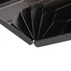 Nowy Klsyanyo czarny stal nierdzewna metalowa skrzynia obudowa mężczyźni Kobiety biznesowe karty kredytowe Uchwyt obudowy Monety Portfel 199s