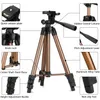 Accessories Profesional Camera Tripod Stand for iphone Canon Nikon Sony DSLR Camera Camcorder Protable Tripod For Phone Camera Photography