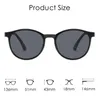 Fashion Sunglasses Frames KatKani Ultra Light Magnetic Polarized Sunglasses Retro Round Fashion Optical Prescription Glasses Frame Men And Women TJ2159 231215