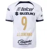 Uomo UNAM Club Team 8 TABO Maglie da calcio 19 FERNANDEZ 12 HUERTA 15 RIVAS 10 SALVIO 16 ALDRETE DEL PRETE 9 DINENNO 2 BENNEVENDO 6 SILVA Maglia da calcio Kit High/Top 23/24