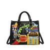 Stabilimenti all'ingrosso da donna Borse a tracolla 4 Colori Alti Senenti in pelle Spessa TOTE BAG Minority Graffiti Backpack Street Trend GamedBag 4457#