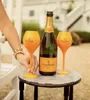 Verres à vin 6pcs Veuve Yellow Label Polycarbonate Clicquot Flûtes à champagne Coupes Wisky Cups6361734 Drop Delivery Home Garden Kitc Dhnrh