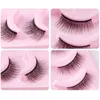 False Eyelashes Half Eey Lashes 5 Pairs Faux Mink Natural Wispy Fluffy Eyelash Extension Makeup Tool