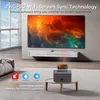 أجهزة العرض N1 Beam Projector 4K Android TFLAG مصدر الضوء المختوم تجنب الغبار 1080P WIFI 5G 800ANSI SER 5W2 للمسرح المنزلي عرض 231215