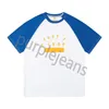Herren-T-Shirt, Galleryey Designer-Sommer-Shirt, Alphabet-gedruckter Stern, gleicher Rundhalsausschnitt, kurze Ärmel, Herren- und Damen-großes T-Shirt