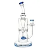 Tube Bong One Glass Bong Dab Rig Rökning Hookah Glass Vatten Bongs