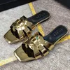 YL Summer Summer Women's Slippers Frasnable Classic Sandals بسيطة ومريحة ومصممة غير رسمية شاطئ روماني شاطئ المصمم Slippers 23124