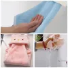 Towel 1 Buah Coral Velvet Hanging Style Cute Hand Absorbent Children's Washing Cloth Kitchen Bathroom No Hair Loss