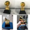 Arti e mestieri Grammy Award Grammofono Squisito souvenir Trofeo musicale Lega di zinco Bel regalo per la competizione Shi8767112 Drop Del Dhec8